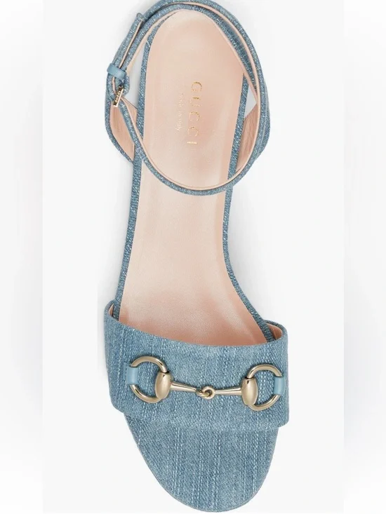 Gucci Horsebit Ankle-Strap Sandal - Picture 4 of 6